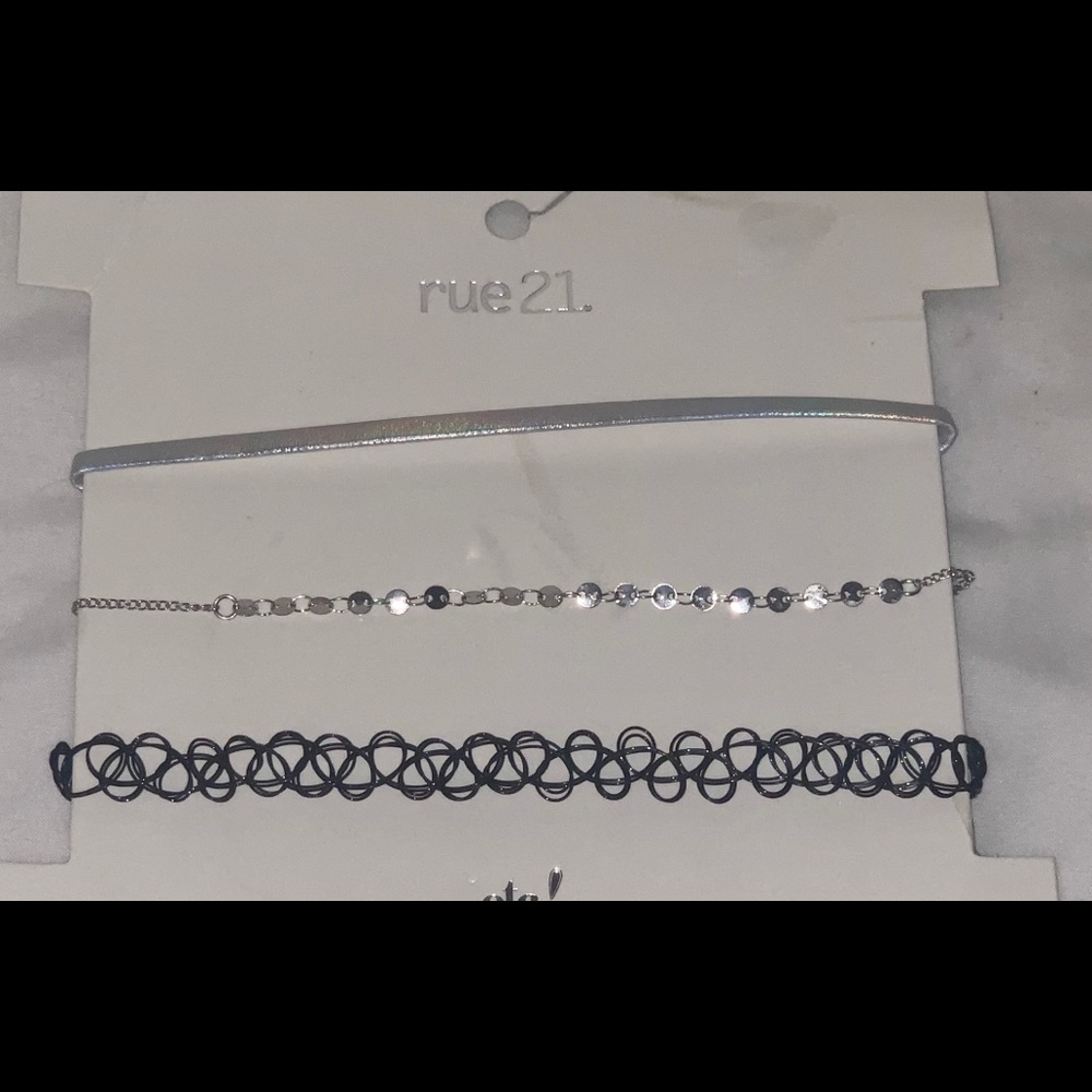 Choker necklaces